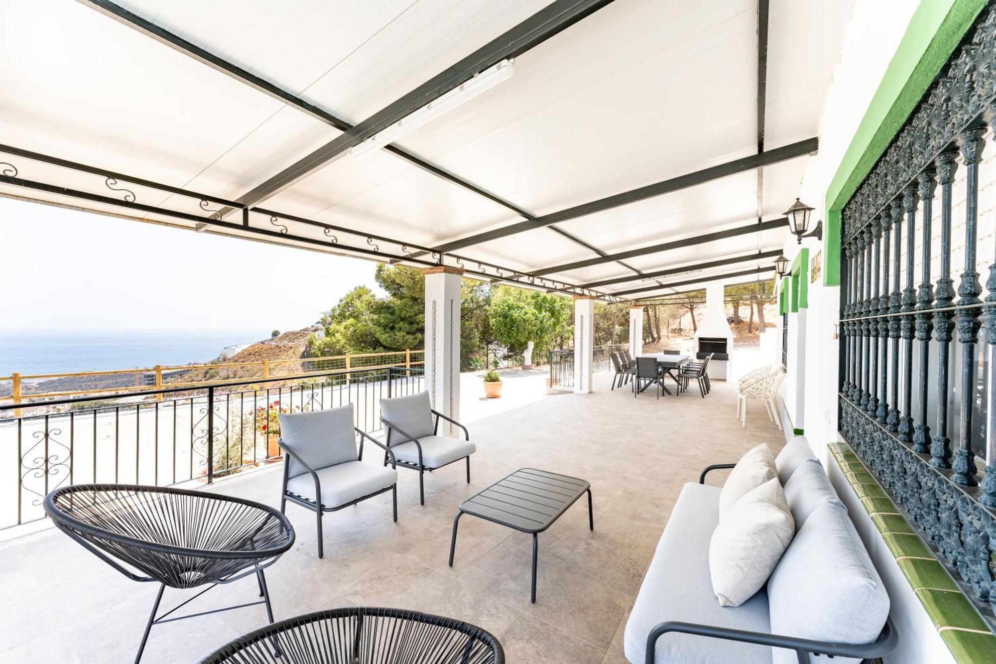 Cortijo Ariza Sea Views Villa Malaga Exterior photo