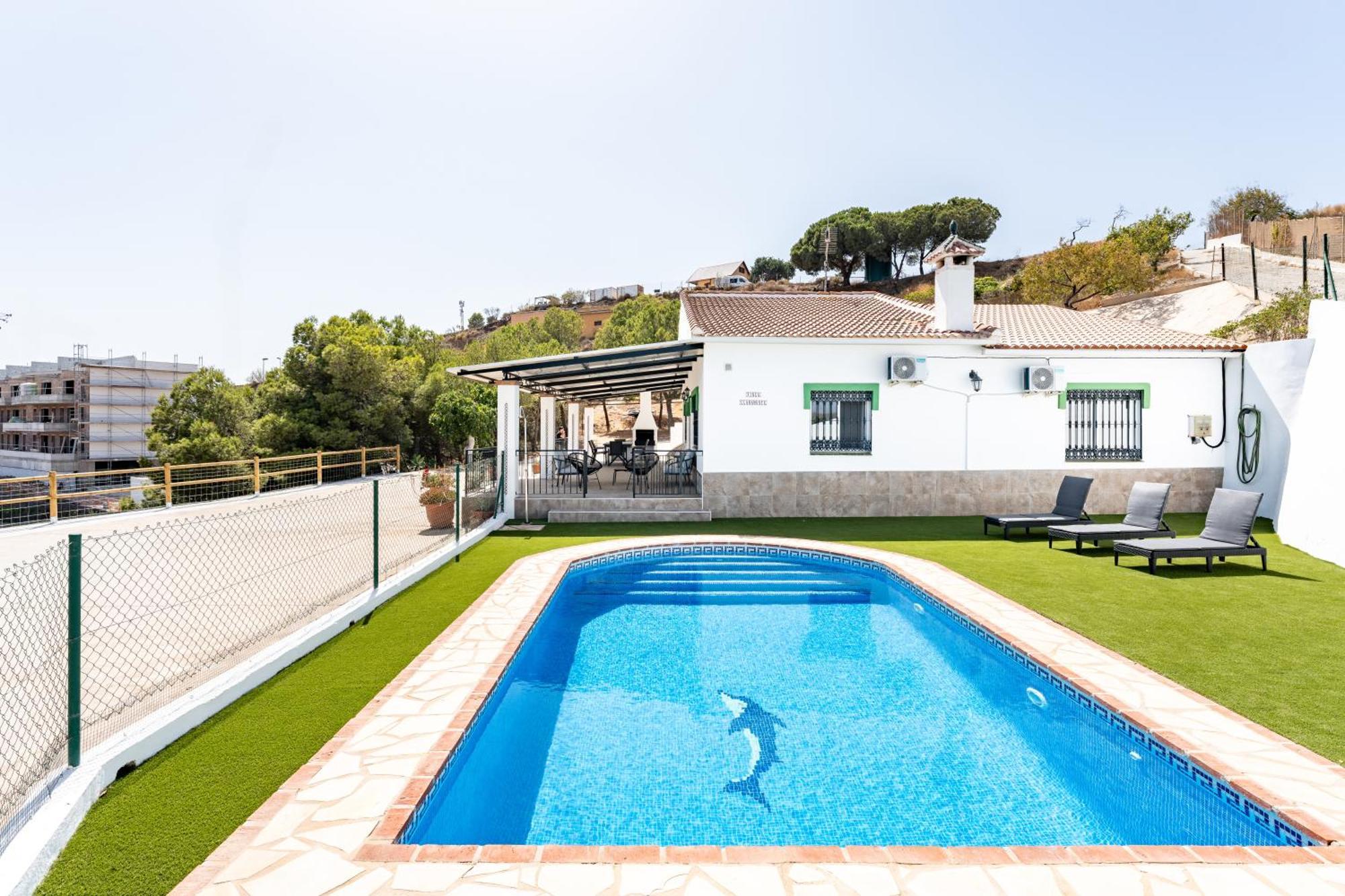 Cortijo Ariza Sea Views Villa Malaga Exterior photo